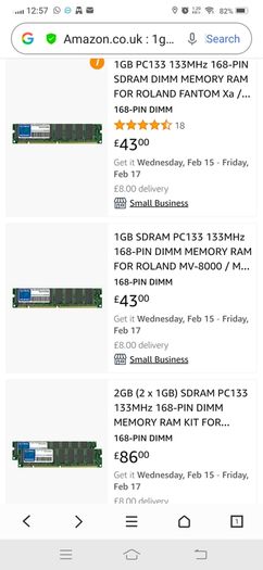 DDR 1GB Ram for sale