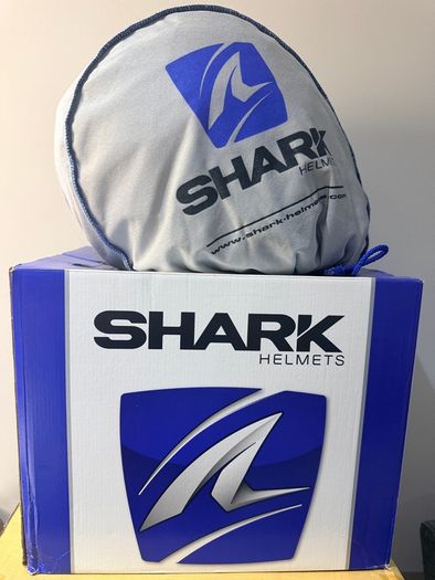 Shark Ridill Full Face Motorcycle Helmet Gloss Black M
