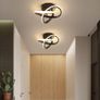 FREE SHIPPING LED Ceiling Light Small Modern Ceiling Lamp 3 Color Adjustable Creative Chandelier Lighting for Kitchen Hallway Living Room 22W Image 3