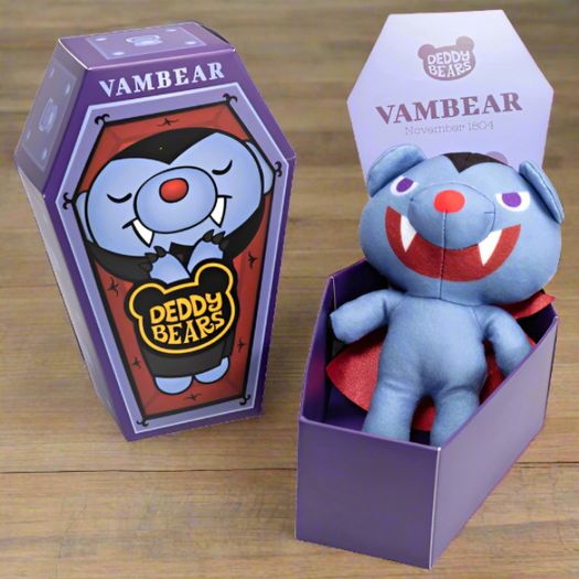 Deddy Bear 13cm Coffin Zombear Plush