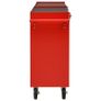 Tool Trolley with 14 Drawers Steel Red Image 3