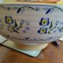 Nicholas Mosse large ceramic salad bowl, forget me not, 28cm Image 3