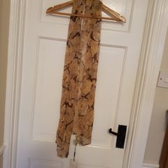 Claudia Stevens 100% Silk Scarf NEW