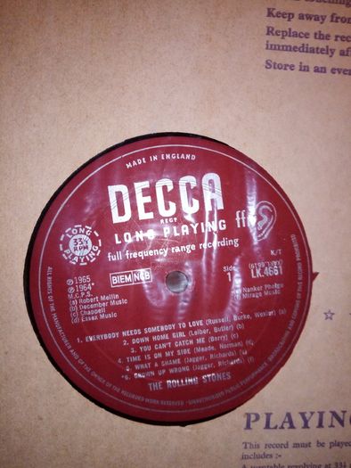 The Rolling Stones No.2 Mono 1st Uk Press 1964 1a-1a Matrix Antique