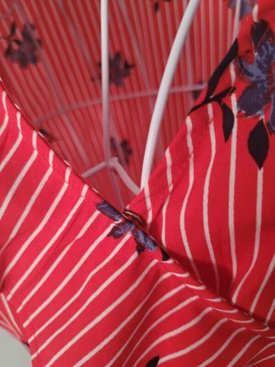 red summer dress