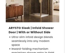 Merlyn Infold Shower Door