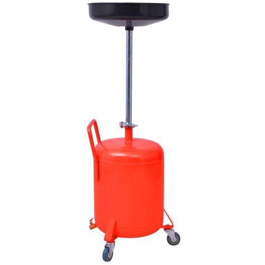 Waste Oil Drainer 49.5 L Steel Red