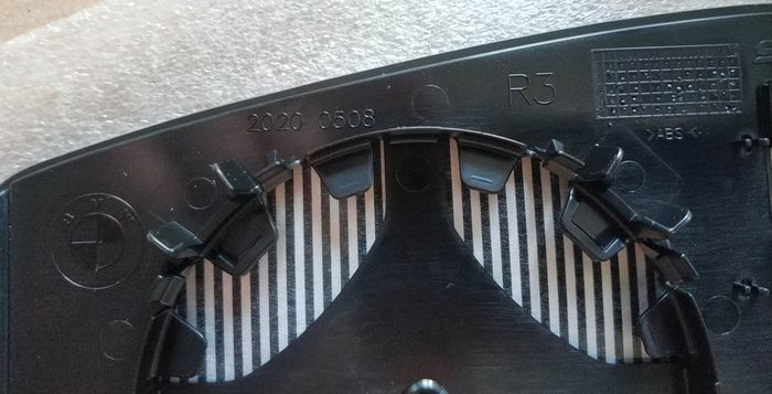 Genuine BMW mirror glass, heated, wide-angle, right  51167285002