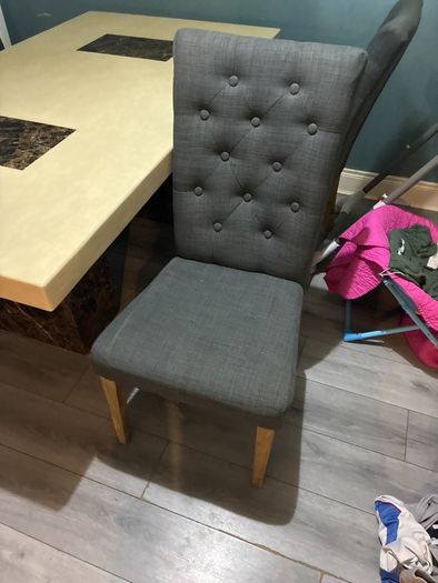 Table 4 chairs also have matching  coffee table