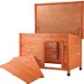 Natura Flat Roof Dog Kennel Brown  S M 85 x 58 x 60 cm (FREE POSTAGE) Image 2