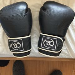 Real Leather 14 oz boxing gloves.