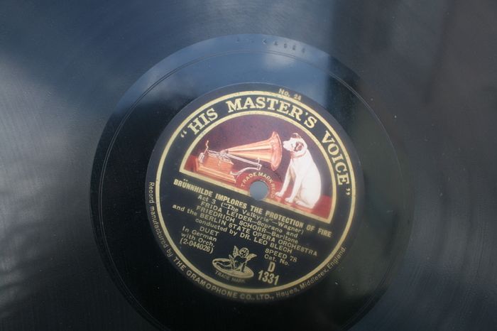 Antique Gramophone records