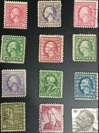 1900s 1990s USA Washington & Airmail Selection