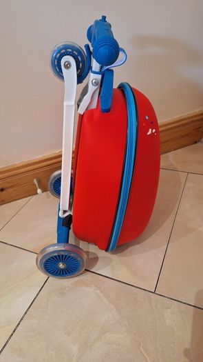 Scooter travel suitcase