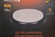 Brand New 18W LED Circular Bulkhead Light  BNIB