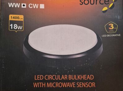 Brand New 18W LED Circular Bulkhead Light  BNIB