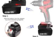 Battery Adapter Converter For Makita 18V Li-ion Battery To Milwaukee 18V ForMAKITA BL1860B/BL1860/BL1850B