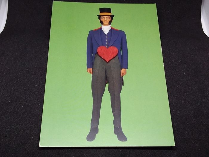 Uniform of London Post Letter Carrier 1837 - 1855 , National Postal Museum Postcard