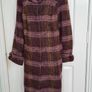 Purple and Green Wool Mix Coat from Autograph M&S size 12 Image 7