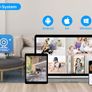 3MP WiFi CCTV System 10CH NVR Security Camera System Two Way Audio Outdoor Wireless IP Cameras Video Surveillance Kit Image 4