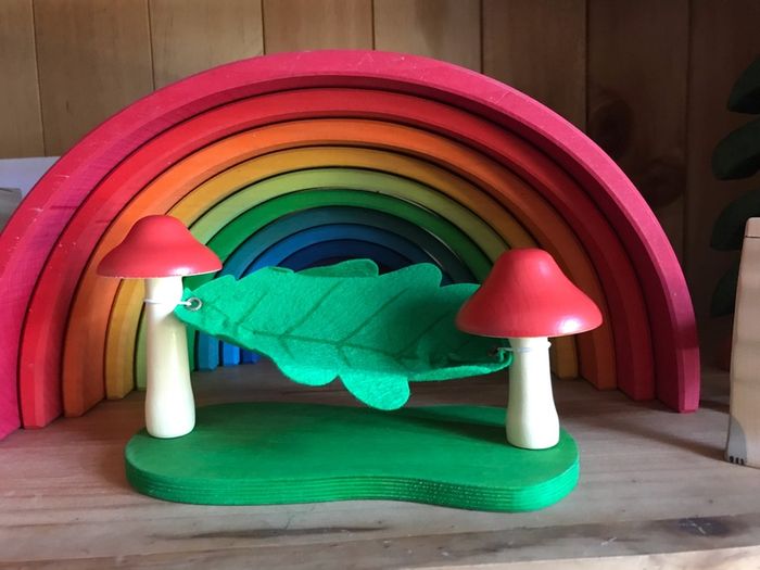 Enchantmints Fairy Forest Lodge Mushroom hammock set
