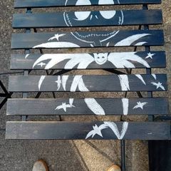 Nightmare before christmas bistro table