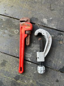 Ridgid Stilson and cutter
