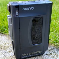 Sanyo TRC-800C Talk-Book VAS Vintage 1993 Full Size Cassette Recorder - Fully Working