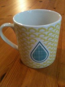 Orla Kiely-Style Cup