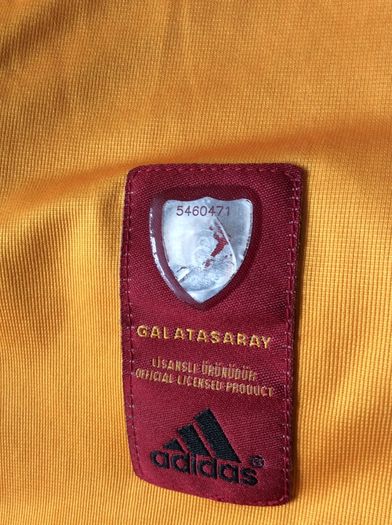 Galatasaray Jersey. Official Adidas Mens Home Special Edition Centenary Jersey Season 2005-2006. Original From The Time. Not A Modern Remake.