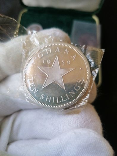 1958 Ghana Proof Coin Set