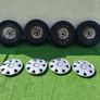 VW wheels tire's and hub caps Image 2