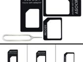 New Noosy Nano Micro Standard SIM Adapter Converter Tray iPhone Samsung #526