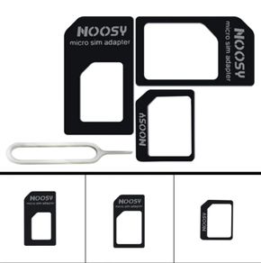 New Noosy Nano Micro Standard SIM Adapter Converter Tray iPhone Samsung #526
