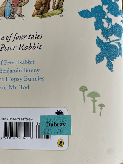The Complete Adventures of Peter Rabbit Beatrix Potter hardback book New