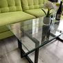 Glass Top Coffee Table and matching Side table Image 2