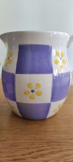 large jug with bowl