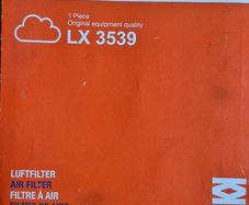 MAHLE LX 3539 Air Filter Mazda