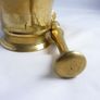 Antique Brass Pestle & Mortar, Small Bell-Shaped Apothecary Style 8.5cm Tall. Image 7