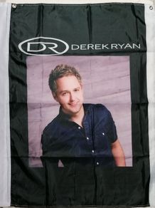 Derek Ryan flag 3ft x 2ft.