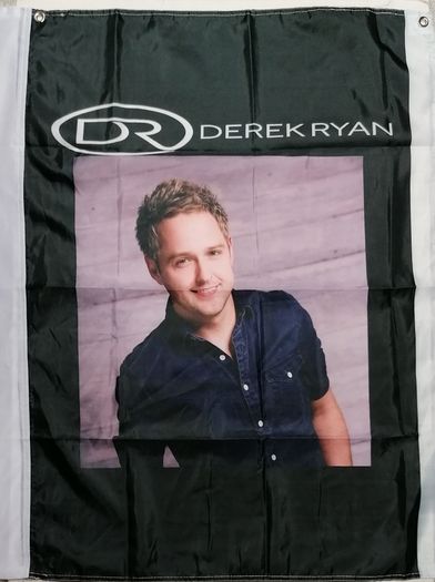 Derek Ryan flag 3ft x 2ft.