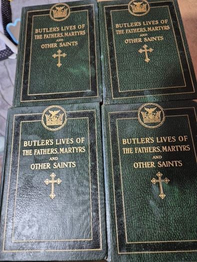 Unique Find. Butler's Lives of the Saints- complete 4 volume set 1928