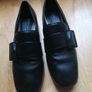 Ecco women's  loafers black leather 41 Image 4