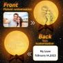 Personalized 3D Printed Night Light with Photo & Text, 16-Color USB Rechargeable Touch Lamp for Mother's Day, Christmas, Valentine's Day, and Anniversaries Brand: XSTZR Image 3