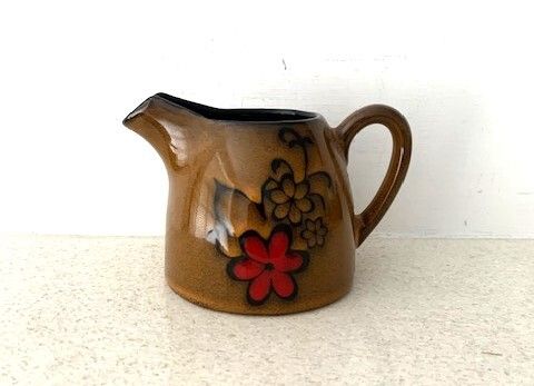 Vintage Ceramic Milk Jug 1970s