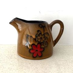 Vintage Ceramic Milk Jug 1970s