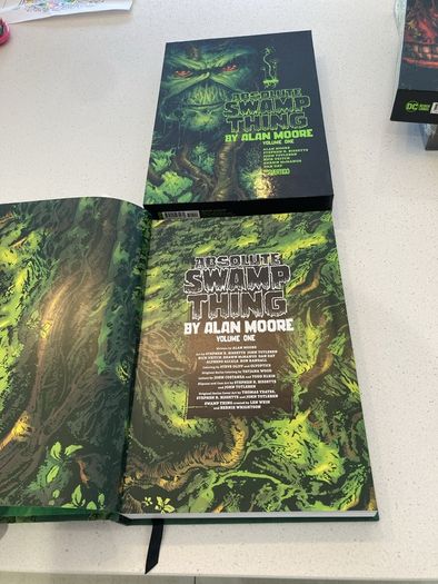 swamp thing absolute volumes 1-3