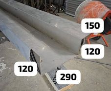 Stainless gutters