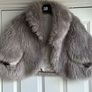 Coast Marah faux fur cover up - os Image 2