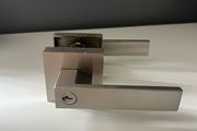door lock  Chrome Door Handle with Integrated Lock
